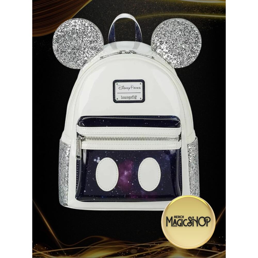 Disney Parks Loungefly Mickey Mouse The Main Attraction Space Mountain Backpack